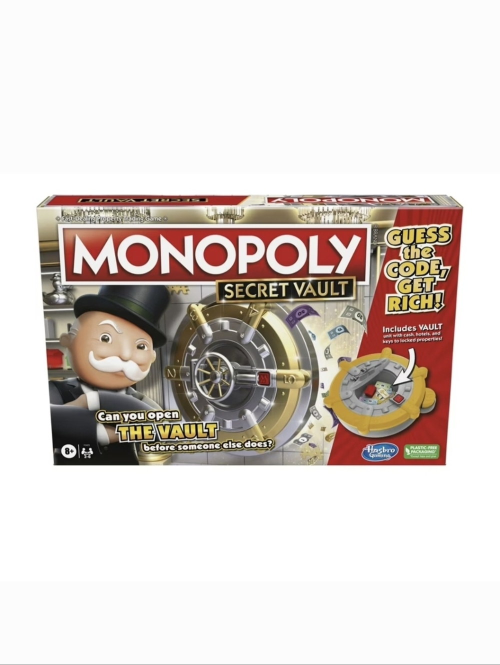 Monopoly SECRET VAULT Board Game - Ages 8+ BNWT Limited Edition 5☆ FINAL $$